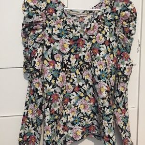 Loft Floral Top